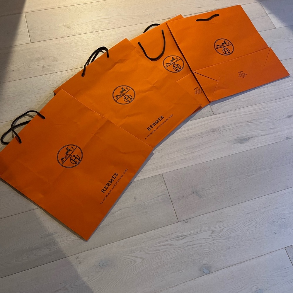 4 Hermes large bags